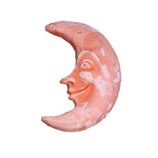 cotto mesiac hlineny nastenny dekorativny cerveny mesiac dodatok zariadenie mediteransky lameridiana rucne vyrobena.jpg